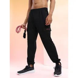 HRX by Hrithik Roshan Men Mid-Rise Rapid-Dry Cargo-Style Training Joggers-picture-40