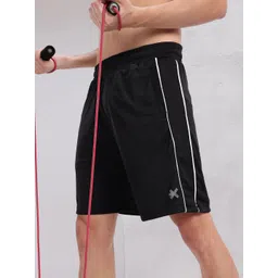 HRX by Hrithik Roshan Men Mid-Rise Training Shorts with Contrast Piping-picture-16