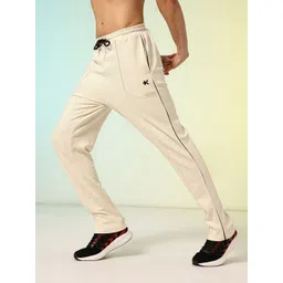 HRX by Hrithik Roshan Men Mid-Rise Training Track Pants with Side Stripes-picture-39