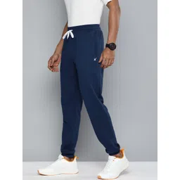 HRX By Hrithik Roshan Men Navy Blue Solid Joggers-picture-16