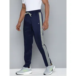 HRX By Hrithik Roshan Men Navy Blue Solid Rapid Dry Track Pants-picture-15