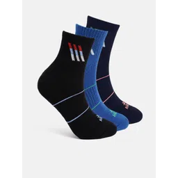 HRX by Hrithik Roshan Men Pack Of 3 Above Ankle Length Socks-picture-20