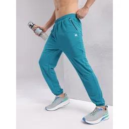 HRX by Hrithik Roshan Men Panelled Mid-Rise Rapid-Dry Running Joggers-picture-15