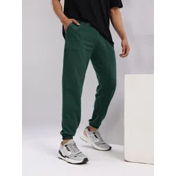 HRX by Hrithik Roshan Men Panelled Mid-Rise Regular Fit Lifestyle Joggers-picture-11