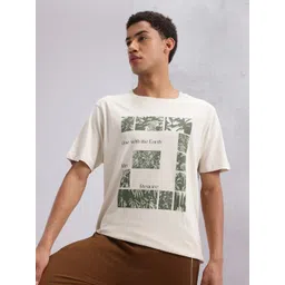 HRX by Hrithik Roshan Men Printed Pure Cotton Yoga T-shirt-picture-29