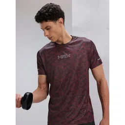 HRX by Hrithik Roshan Men Printed Rapid-Dry Training T-shirt-picture-12