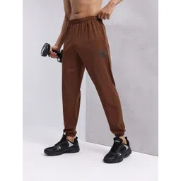 HRX by Hrithik Roshan Men Rapid-Dry Mid-Rise Regular Fit Training Joggers-picture-37