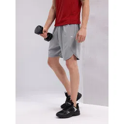 HRX by Hrithik Roshan Men Reflective Detail Training Shorts-picture-19