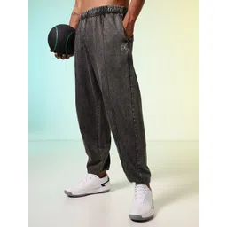 HRX by Hrithik Roshan Men Retro Pure Cotton Training Joggers image 1