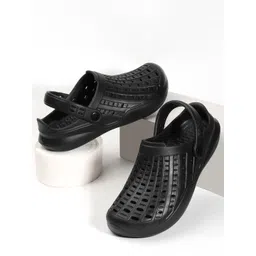 HRX by Hrithik Roshan Men Self Design Backstrap Rubber Clogs-picture-12