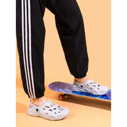 HRX by Hrithik Roshan Men Self Design Clogs-picture-27