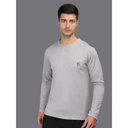 HRX by Hrithik Roshan Men Solid Round Neck Rapid-Dry Training T-shirt-picture-33