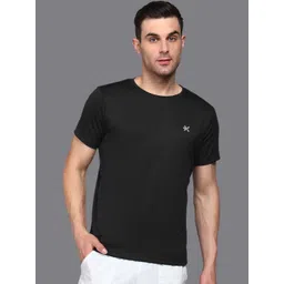 HRX by Hrithik Roshan Men Solid Round Neck Regular Fit T-shirt-picture-26