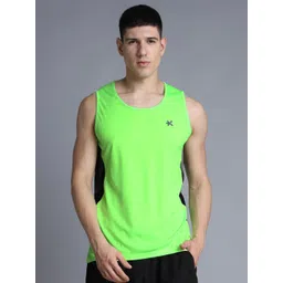 HRX by Hrithik Roshan Men Solid Round Neck T-shirt-picture-20