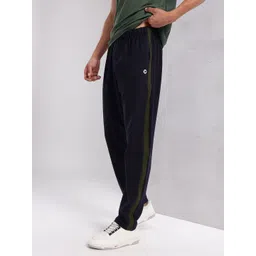 HRX by Hrithik Roshan Men Solid Track Pants With Side Stripe Detail-picture-31