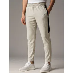 HRX by Hrithik Roshan Men Striped Mid-Rise Cricket Track Pant-picture-37