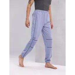 HRX by Hrithik Roshan Men Taping-Detail Yoga Joggers-picture-14