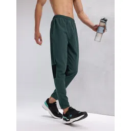 HRX by Hrithik Roshan Men Typography Print Panelled Mid-Rise Rapid-Dry Running Track Pants-picture-19