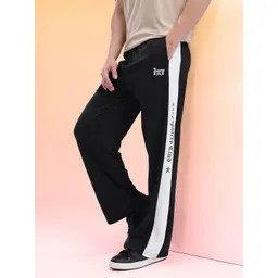 HRX by Hrithik Roshan Men Typography Print Relaxed Lifestyle Track Pant with Side Stripes-picture-23