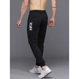 HRX by Hrithik Roshan Men Typography Printed Joggers image 4