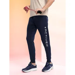 HRX by Hrithik Roshan Men Typography Printed Mid-Rise Sports Joggers-picture-29