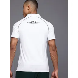 HRX by Hrithik Roshan Men Typography Printed Polo Collar Sports T-shirt-picture-18
