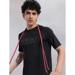 HRX by Hrithik Roshan Men Typography Printed Rapid-Dry Training T-shirt-picture-17