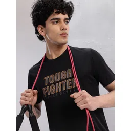 HRX by Hrithik Roshan Men Typography Printed Rapid-Dry Training T-shirt-picture-20