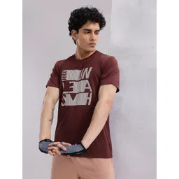 HRX by Hrithik Roshan Men Typography Printed Rapid-Dry Training T-shirt-picture-34