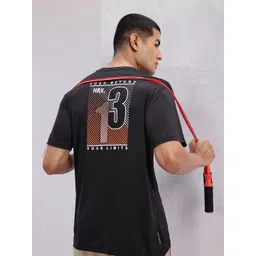 HRX by Hrithik Roshan Men Typography Printed Rapid-Dry Training T-shirt-picture-16
