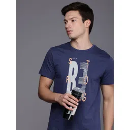 HRX by Hrithik Roshan Men Typography Printed Rapid-Dry Training T-shirt-picture-39