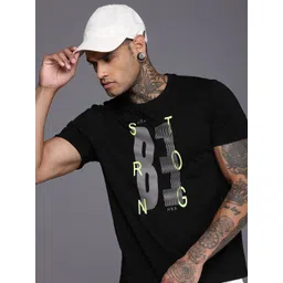 HRX by Hrithik Roshan Men Typography Printed Rapid-Dry Training T-shirt-picture-24