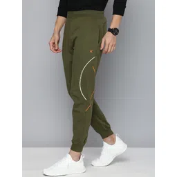 HRX by Hrithik Roshan Men Typography Printed Regular Fit Joggers-picture-20
