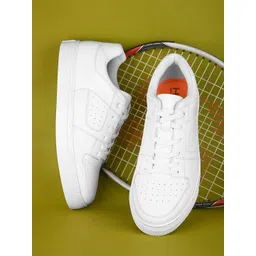 HRX by Hrithik Roshan Men White Perforated Lightweight Sneakers-picture-39