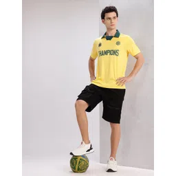 HRX by Hrithik Roshan Polo Collar Printed Rapid-Dry Football Jersey-picture-33