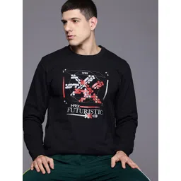 HRX by Hrithik Roshan Printed Lifestyle Sweatshirt-image-6