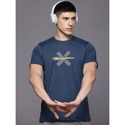 HRX by Hrithik Roshan Printed Rapid-Dry Training T-shirt-image-22