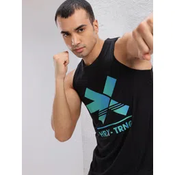 HRX by Hrithik Roshan Printed Rapid-Dry Training T-shirt-image-45