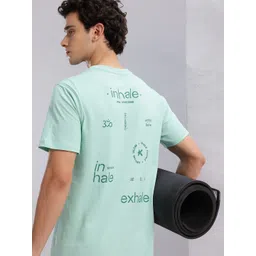 HRX by Hrithik Roshan Printed Yoga Cotton T-shirt-picture-36