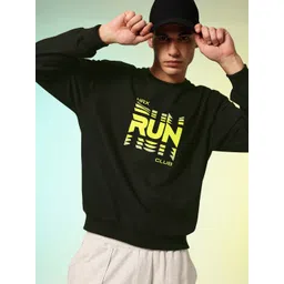 HRX by Hrithik Roshan Pure Cotton Typography Printed Sweatshirt-picture-41