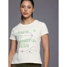 HRX by Hrithik Roshan Pure Cotton Typography Printed Yoga T-shirt-picture-13