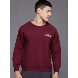 HRX by Hrithik Roshan Raglan Sleeve Lifestyle Sweatshirt-picture-30