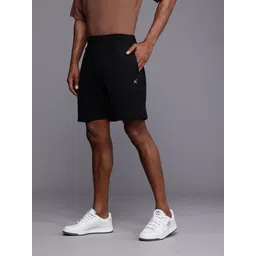 hrx by hrithik roshan Solid Men Black Regular Shorts-picture-11