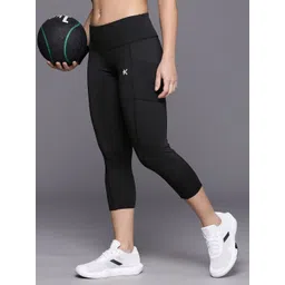 hrx by hrithik roshan Solid Women Black Tights-picture-31