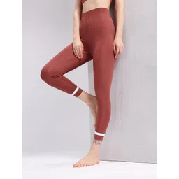 hrx by hrithik roshan Solid Women Red Tights-picture-23