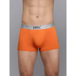 HRX by Hrithik Roshan Stretchable Short Trunks HRX_TRK_001_OR/EG/_1PC-picture-10