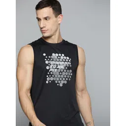 HRX By Hrithik Roshan Training Men Jet Black Rapid-Dry Typography T-shirts-picture-21