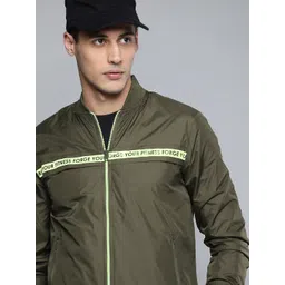 HRX By Hrithik Roshan Training Men olive Rapid-Dry Solid Jacket-picture-33