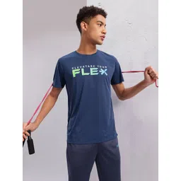 HRX by Hrithik Roshan Typography Print Rapid-Dry Training T-shirt-picture-32