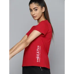 HRX by Hrithik Roshan Typography Printed Bio-Wash Training Sports T-shirt-picture-32